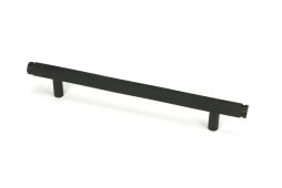 46913 From the Anvil Matt Black Full Brompton Pull Handle - Medium 160mm c/c