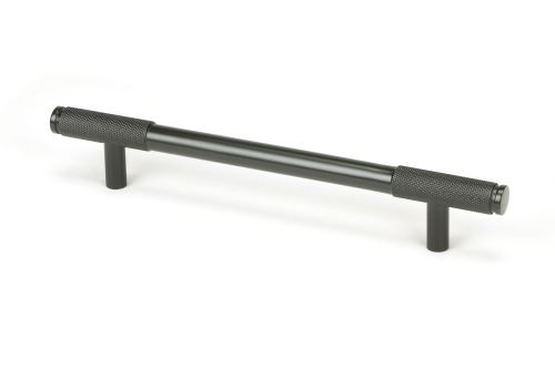 Click Here To Enlarge This Photo Of 46934 From the Anvil Aged Bronze Half Brompton Pull Handle - Medium 160mm c/c