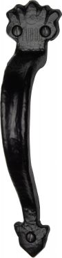 Click Here To Enlarge This Photo Of TC383 152 M.Marcus M.Marcus The Tudor Collection Door Pull Handle 6" Black Iron