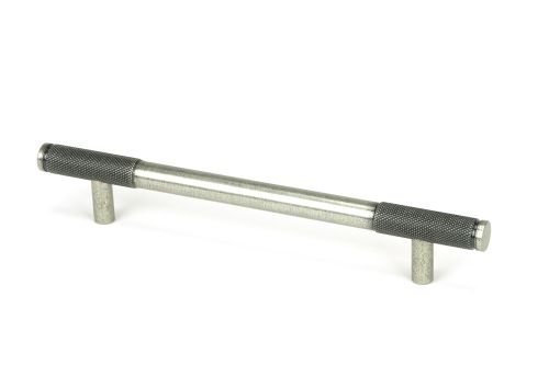 Click Here To Enlarge This Photo Of 46946 From the Anvil Pewter Half Brompton Pull Handle - Medium 160mm c/c
