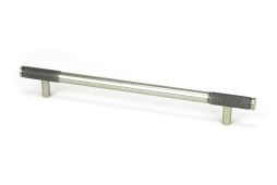 46947 From the Anvil Pewter Half Brompton Pull Handle - Large 224mm c/c