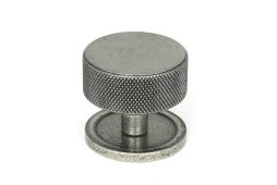 47088 From the Anvil Pewter Brompton Cabinet Knob - 38mm (Plain)