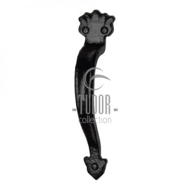 Click Here To Enlarge This Photo Of TC383 204 M.Marcus M.Marcus The Tudor Collection Door Pull Handle 7" Black Iron