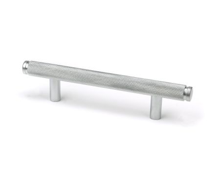 Click Here To Enlarge This Photo Of 47098 From the Anvil Satin Chrome Full Brompton Pull Handle - Small 96mm c/c