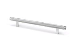 47139 From the Anvil Satin Chrome Full Brompton Pull Handle - Medium 160mm c/c