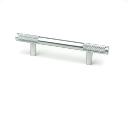 Click Here To Enlarge This Photo Of 47147 From the Anvil Satin Chrome Half Brompton Pull Handle - Small 96mm c/c