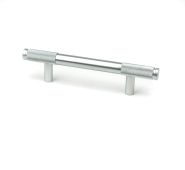 47147 From the Anvil Satin Chrome Half Brompton Pull Handle - Small 96mm c/c