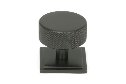 Click Here To Enlarge This Photo Of 47152 From the Anvil Aged Bronze Brompton Cabinet Knob - 38mm (Square)