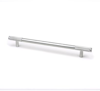 Click Here To Enlarge This Photo Of 47155 From the Anvil Satin Chrome Half Brompton Pull Handle - Large 224mm c/c