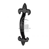 TC385 175 M.Marcus he Tudor Collection Door Pull Handle 6" Black Iron