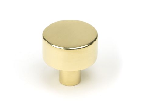 Click Here To Enlarge This Photo Of 50293 From the Anvil Polished Brass Kelso Cabinet Knob - 25mm (No Rose)