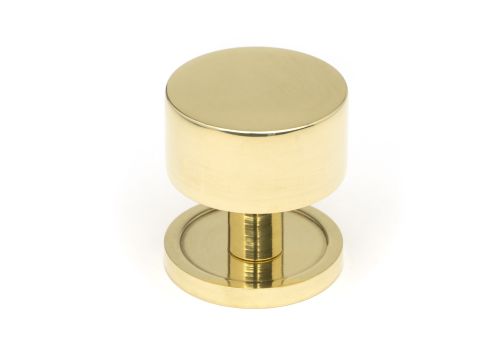 Click Here To Enlarge This Photo Of 50295 From the Anvil Polished Brass Kelso Cabinet Knob - 32mm (Plain)