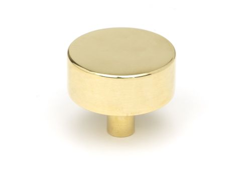 Click Here To Enlarge This Photo Of 50299 From the Anvil Polished Brass Kelso Cabinet Knob - 38mm (No Rose)