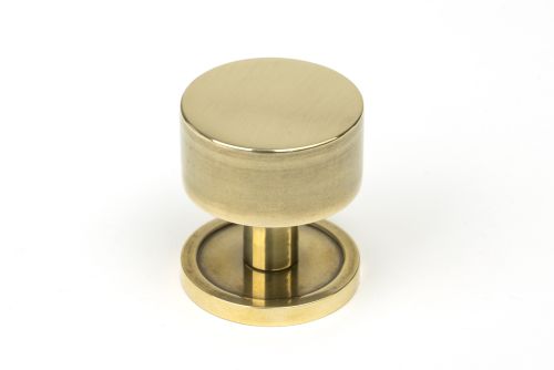 Click Here To Enlarge This Photo Of 50307 From the Anvil Aged Brass Kelso Cabinet Knob - 32mm (Plain)