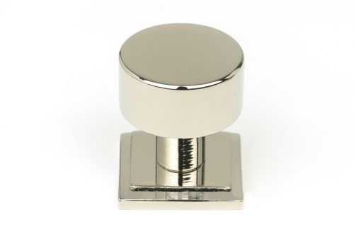 Click Here To Enlarge This Photo Of 50315 From the Anvil Polished Nickel Kelso Cabinet Knob - 25mm (Square)