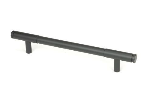 Click Here To Enlarge This Photo Of 50347 From the Anvil Matt Black Kelso Pull Handle - Medium 160mm c/c