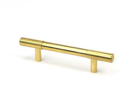 Click Here To Enlarge This Photo Of 50370 From the Anvil Polished Brass Judd Pull Handle - Small 96mm c/c