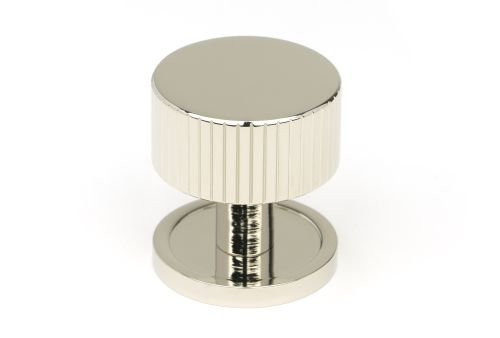 Click Here To Enlarge This Photo Of 50392 From the Anvil Polished Nickel Judd Cabinet Knob - 32mm (Plain)