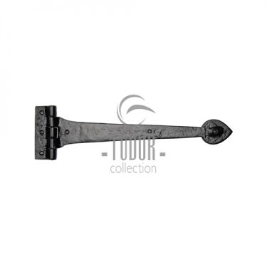 Click Here To Enlarge This Photo Of TC450 381 M.Marcus The Tudor Collection Strap Hinge 15" Black Iron