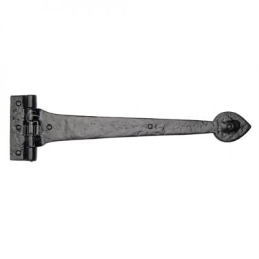 Click Here To Enlarge This Photo Of TC450 457 M.Marcus The Tudor Collection Strap Hinge 18" Black Iron