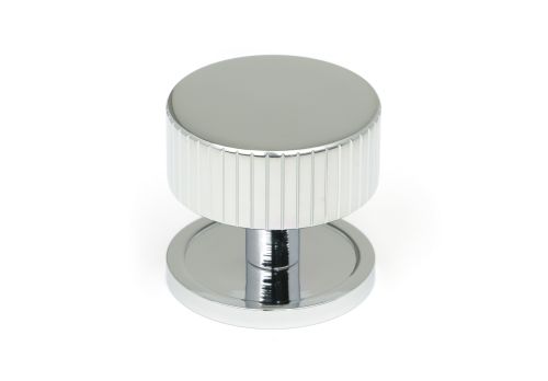 Click Here To Enlarge This Photo Of 50406 From the Anvil Polished Chrome Judd Cabinet Knob - 38mm (Plain)