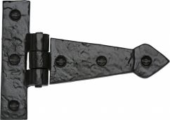 TC454 M.Marcus The Tudor Collection Dummy Hinge 128mm Black Iron