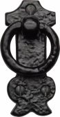 TC458 M.Marcus M.Marcus The Tudor Collection Cabinet Ring Pull on Plate Black Iron