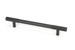 50434 From the Anvil Matt Black Judd Pull Handle - Medium 160mm c/c
