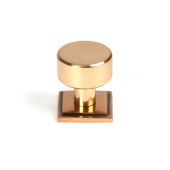 50462 From the Anvil Polished Bronze Kelso Cabinet Knob - 25mm (Square)