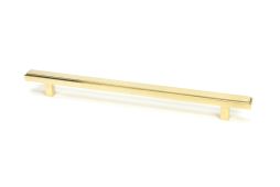 50494 From the Anvil Polished Brass Scully Pull Handle - Large 224mm c/c