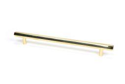 50497 From the Anvil Polished Brass Kahlo Pull Handle - Large 224mm c/c