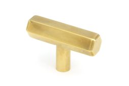 50505 From the Anvil Aged Brass Kahlo T-Bar Cabinet Knob