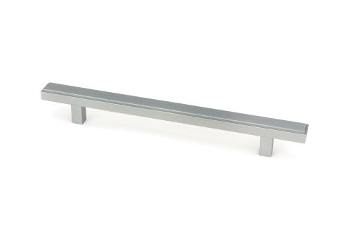 Click Here To Enlarge This Photo Of 50549 From the Anvil Satin Chrome Scully Pull Handle - Medium 160mm c/c