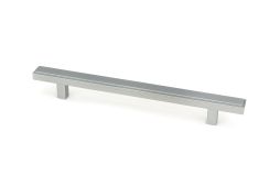 50549 From the Anvil Satin Chrome Scully Pull Handle - Medium 160mm c/c