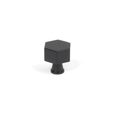 Click Here To Enlarge This Photo Of 50557 From the Anvil Matt Black Kahlo Cabinet Knob - 25mm