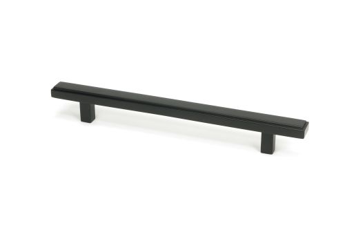 Click Here To Enlarge This Photo Of 50563 From the Anvil Matt Black Scully Pull Handle - Medium 160mm c/c
