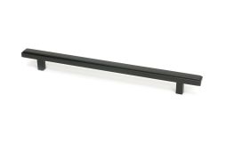 50564 From the Anvil Matt Black Scully Pull Handle - Large 224mm c/c