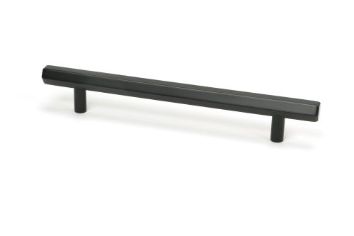 Click Here To Enlarge This Photo Of 50566 From the Anvil Matt Black Kahlo Pull Handle - Medium 160mm c/c