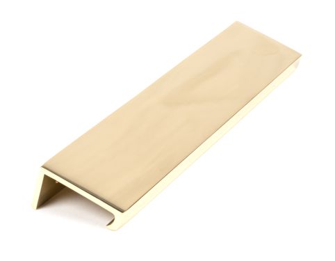 Click Here To Enlarge This Photo Of 50676 From the Anvil Polished Brass 200mm Plain Edge Pull