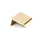 50677 From the Anvil Polished Brass 50mm Moore Edge Pull