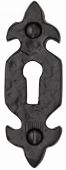 TC545 M.Marcus The Tudor Collection Keyhole Escutcheon Black Iron