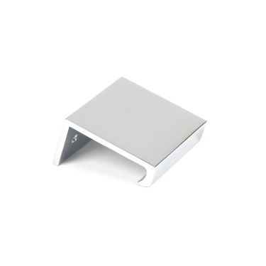 Click Here To Enlarge This Photo Of 50713 From the Anvil Polished Chrome 50mm Plain Edge Pull