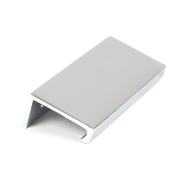 Click Here To Enlarge This Photo Of 50714 From the Anvil Polished Chrome 100mm Plain Edge Pull