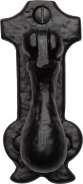 Click Here To Enlarge This Photo Of TC549 M.Marcus M.Marcus The Tudor Collection Cabinet Drop Pull on Plate Black Iron