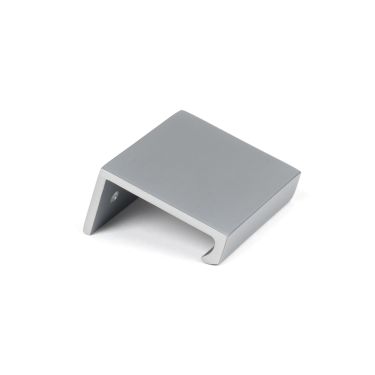 Click Here To Enlarge This Photo Of 50726 From the Anvil Satin Chrome 50mm Plain Edge Pull
