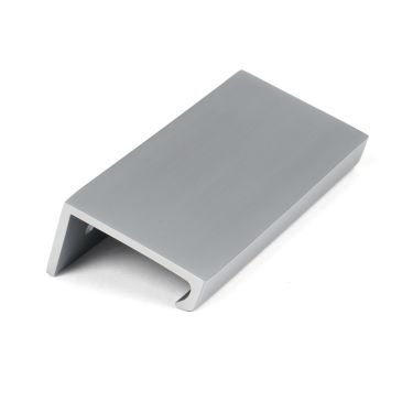 Click Here To Enlarge This Photo Of 50727 From the Anvil Satin Chrome 100mm Plain Edge Pull