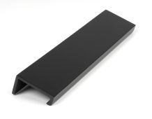 50741 From the Anvil Matt Black 200mm Plain Edge Pull