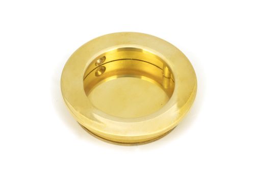 Click Here To Enlarge This Photo Of 47167 From the Anvil Polished Brass 60mm Plain Round Pull