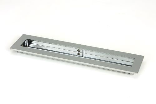 Click Here To Enlarge This Photo Of 47178 From the Anvil Polished Chrome 250mm Plain Rectangular Pull