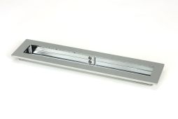 47178 From the Anvil Polished Chrome 250mm Plain Rectangular Pull